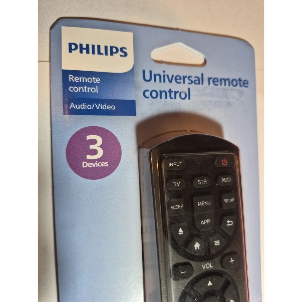 Philips Universal Remote Control For All Major Brands 3-Device Configuration